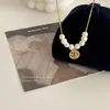 Colar de Pérolas Casual para Mulheres 2022 Novo Design de Nicho Corrente para Clavícula Sexy Acessível Luxo Elegante Colar