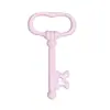 Colgante Colorido en Forma de Llave Colgante Chapado Cadena para Teléfono Móvil Llavero Material Decorativo Estéreo Accesorios para Joyería DIY