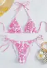 Bolsa Triangular Nueva de Fábrica Traje de Baño para Mujer en stock Bikini Sexy de Tres Puntos Traje Transfronterizo