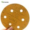 Disco abrasivo de lija de 236U, 5 pulgadas, 6 agujeros, 125 mm, 3M, para coche, de terciopelo, directo de fábrica