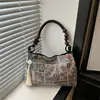 Bolso de mano grande de estilo chino para mujer, con bordado de estilo nacional, versátil para ir al trabajo, bolso de mano elegante y con estilo