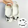 Accesorios para zapatos tipo ballet perforados DIY, accesorios de perlas y pedrería, hebillas de zapato desmontables de alta gama y decoraciones para la superficie del zapato