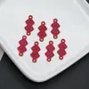 Estilo Chino Rojo Suerte Suministros de Boda DIY Accesorios de Joyería de Aleación Caja de Dulces de Bendición Caja de Regalo Colgante Calado