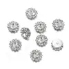 12mm Costurado à Mão Diamante Girassol Liga Strass Artesanal DIY Roupas Bolsa Pulseira Acessórios de Joia Material