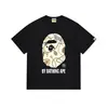 Camiseta de Verano Camuflaje Unisex Manga Corta Cuello Redondo Estilo Japonés Moderna para Hombres y Mujeres