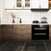 Gabinete de Madera Maciza de Lujo Ligero Gabinete de Encimera de Cocina para el Hogar de Gama Alta Gabinete de Almacenamiento con Puerta Combinación Hogar Completo Hogar Whol