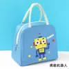 Nueva Bolsa de Almuerzo de Dibujos Animados de Gena Bolsa Térmica Bolsa de Almuerzo de Tela Oxford Patrón de Animales Bolsa Portátil para Lonchera