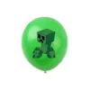 Novos Balões Impressos de Minecraft 12 polegadas Festa Temática Aniversário Infantil Balões de Látex Balões de Guerra Pixelada