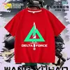 Delta Juego Acción Weilong Periférico Ropa Camiseta de Manga Corta para Niños Verano Unisex Camiseta Básica para Estudiante Top 9