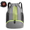 Nueva Bolsa de Baloncesto Multifuncional Impermeable con Zapatos Bolsa de Fútbol Bolsillo de Lote Bolso de Hombro con Cordón para Mujer Bolsa de Gimnasio