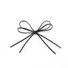 En stock accesorios para el cabello de lazo de cuero PU accesorios para ropa con colgante de corazón hecho a mano DIY decoración de medias caja de regalo