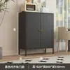 Balcón de cocina, comedor, mueble de vino de lujo ligero, mueble de almacenamiento para té y bebidas, mueble de almacenamiento simple, vajilla, sala de estar de hierro forjado estilo nórdico