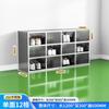 Gabinete de Zapatos Grueso de Acero Inoxidable Libre de Polvo Taller de Purificación para Empleados de Fábrica de Alimentos Laboratorio Locker Gabinete de Zapatos de una Sola Cara y Doble Cara