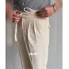 Calças Retas Masculinas Cintura Natural Regular Harajuku Calças Estilo Italiano Nápoles Cotidiano Caimento Casual Versátil Novo Estilo