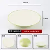 Louças para restaurante de fast-food, conjunto de tigelas pequenas para pratos, pratos de servir para cafeteria, tigelas de arroz cozido para autoatendimento em estilo chinês de melamina comercial