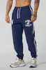 Pantalones Deportivos Casuales de Verano Nuevos para Hombre Youangl Americanos para Correr, Fitness, Ejercicio, Músculo, Deporte, Gimnasio