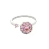 Anillo de Flor Giratorio de Moda para Mujer, Diseño de Nicho de Lujo Ligero, Gama Alta, Simple, Elegante, Anillo Versátil