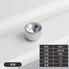 Ocari Cristal Vidrio Diamante Brillo Dorado Cromo Aleación de Zinc Gabinete Armario Puerta de Gabinete Cajón Herrajes para Muebles Tirador