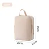 Tecido de Memória de Compressão para Viagem Conjunto de 6 Peças Conjunto de Sacos de Armazenamento Mala Portátil Saco de Compressão de Roupas Saco de Armazenamento à Prova d'Água