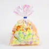 Bolsa de Dulces Película Arcoíris Transfronteriza Empaque de Regalo para el Día del Niño Bolsa Plana Gradiente Colorida Bolsa de Empaque para Alimentos y Galletas