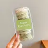 Caja de Gomas para el Cabello para Mujer 2026 Nuevo Estilo Alta Elasticidad Cuerda para el Cabello Duradera Que No Daña el Cabello Banda de Goma Accesorios para el Cabello