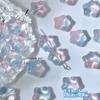 Venta al por mayor 15 mm vidrio estrella gorda agujero horizontal estrella de cinco puntas vidrio cuentas sueltas diy pulsera hecha a mano material para collar