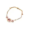 Collar con Colgante Ovalado de Circonita Dulce Estilo Coreano, Sensación de Lujo Ligero y Gama Alta, Cadena Delicada para Clavícula, Diseño Exquisito, Joyería de Nicho