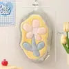 Toalha de mão floral, tipo para pendurar para banheiro e cozinha, altamente absorvente, espessa, lenço fofo, toalha quadrada pequena, atacado