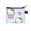 Nuevo monedero de dibujos animados de HelloKitty para niñas, lindo, transfronterizo, bolsos de almacenamiento de moda para estudiantes de primaria, venta al por mayor, caliente