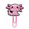 Clips para Papel de Goma Suave de PVC de Muñeca de Dibujos Animados Lindos Más Vendidos Transfronterizos Clips para Papel Rosas Marcadores de Libros Papelería Creativa para Estudiantes