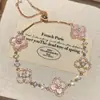 Estilo Old Money, pulsera floral retro negra y dorada, moderna, exquisita, de alta gama, creativa, lujosa, elegante, única y versátil