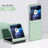 Funda protectora ultra plegable para MotoRazr40. Skin-Sense, resistente a caídas y con sensación de inyección de combustible.
