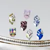 Dongzhou Cristal 8mm Cubo d'Água Pedrarias para Nail Art Acessórios DIY Cubo Chanfrado Pedrarias de Vidro Decorações para Nail Art