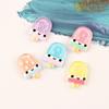 Pegamento Crema Accesorios de Resina Arcoíris Cara Sonriente Diadema DIY Estrella de Cinco Puntas Accesorios de Paleta de Hielo Accesorios para el Cabello Materiales Charms DIY para Zapatos