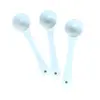 Venta al por mayor de fábrica cucharas pequeñas de plástico 1g 0.5g 0.25 gramos cuchara dosificadora de polvo mini cuchara medidora se puede imprimir LOGOTIPO