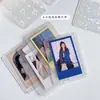 Suporte para Álbum de Cartões Fotográficos de Idol Star, Protetor de Cartão, Manga Laser Glitter Guka, DIY Polaroid Foto Transparente