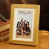 Personalização de Mesa para Porta-Retratos, Lavagem e Impressão de Fotos para Fazer Álbum de Fotos, Enfeites de Moldura Vazia, Suporte de Exibição de 6 Polegadas 8 Presente