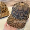 Gorra de béisbol de moda transfronteriza de estilo británico europeo y americano con bordado de letra F, gorra para hombre y mujer, gorra con protección solar, lote de sombreros