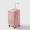 Nueva Maleta de Color Caramelo para Mujer Maleta de Carrito Expandible de 19 pulgadas para Hombre Maleta de Viaje Fuente de Exportación Fábrica Venta al por Mayor