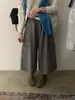 Imagina SAILORMOON Otoño Estilo Coreano Perezoso Suelto Versátil Cintura Alta Acortados Rectos Pantalones Casuales 72069