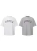 Camiseta de Manga Corta para Hombre Nanxia Estilo Retro Americano Moda de Calle Marca de Nicho Cuello Redondo Manga Media Diseño Holgado