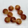 6*12mm Pedra Natural Cristal Ágata Contas com Furo Grande DIY Miçangas Artesanais Acessórios para Colar Pulseira Materiais