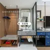 Muebles de Hotel de la Ciudad de Jinjiang Habitación Estándar Juego Completo de Camas Dobles para Casas de Huéspedes, Camas Específicas para Hotel, Fábrica de Muebles para Habitaciones Modelo de Renovación