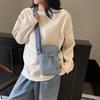 Bolso Cruzado 2025 Primavera Nuevo Estilo Sencillo y Elegante Bolso para Teléfono Móvil Bolso de Hombro Pequeño Casual Mochila Pequeña de Moda Bolso de Hombro para Mujer
