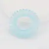 4CM banda para el pelo de línea telefónica transparente esmerilada fresca de verano estilo japonés y coreano tamaño pequeño para atar el pelo cola de caballo goma elástica cuerda para el pelo