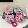 2024 Nueva Bolsa de Hombro de Hielo y Nieve para Niños Moda Princesita Versátil para Salir Moderna Bolsa Cruzada de Mano Aisha Lote