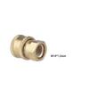 Conector rápido para pistola de agua de alta presión transfronteriza M14, giro de 1/4, conector de cobre puro, conector macho y hembra de junta suelta de 1/4, conector de acero inoxidable