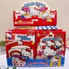Nuevo Set de Papelería de Bolsita Sorpresa de Dibujos Animados Hello Kitty, Set de Papelería de Alto Valor, Caja de Regalo Sorpresa Grande de Bolsita