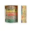 Como Agua Set de Cintas para Diario de Series Temporales Materiales Decorativos Cinta para Diario Cinta Washi Pegatinas Venta al por Mayor