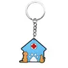 Llavero de Animalitos Doctor Dibujo Animado de Goma Suave PVC Colgante para Maleta Llavero Accesorio DIY Transfronterizo En Stock